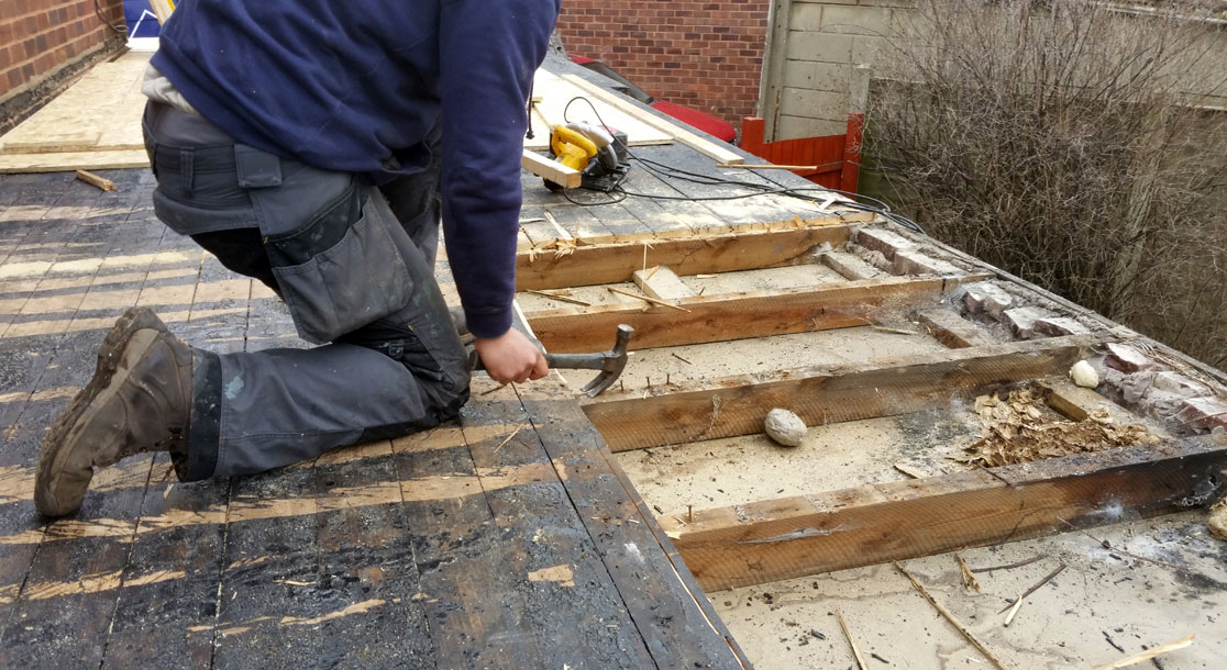 GRP Flat Roof Replacement